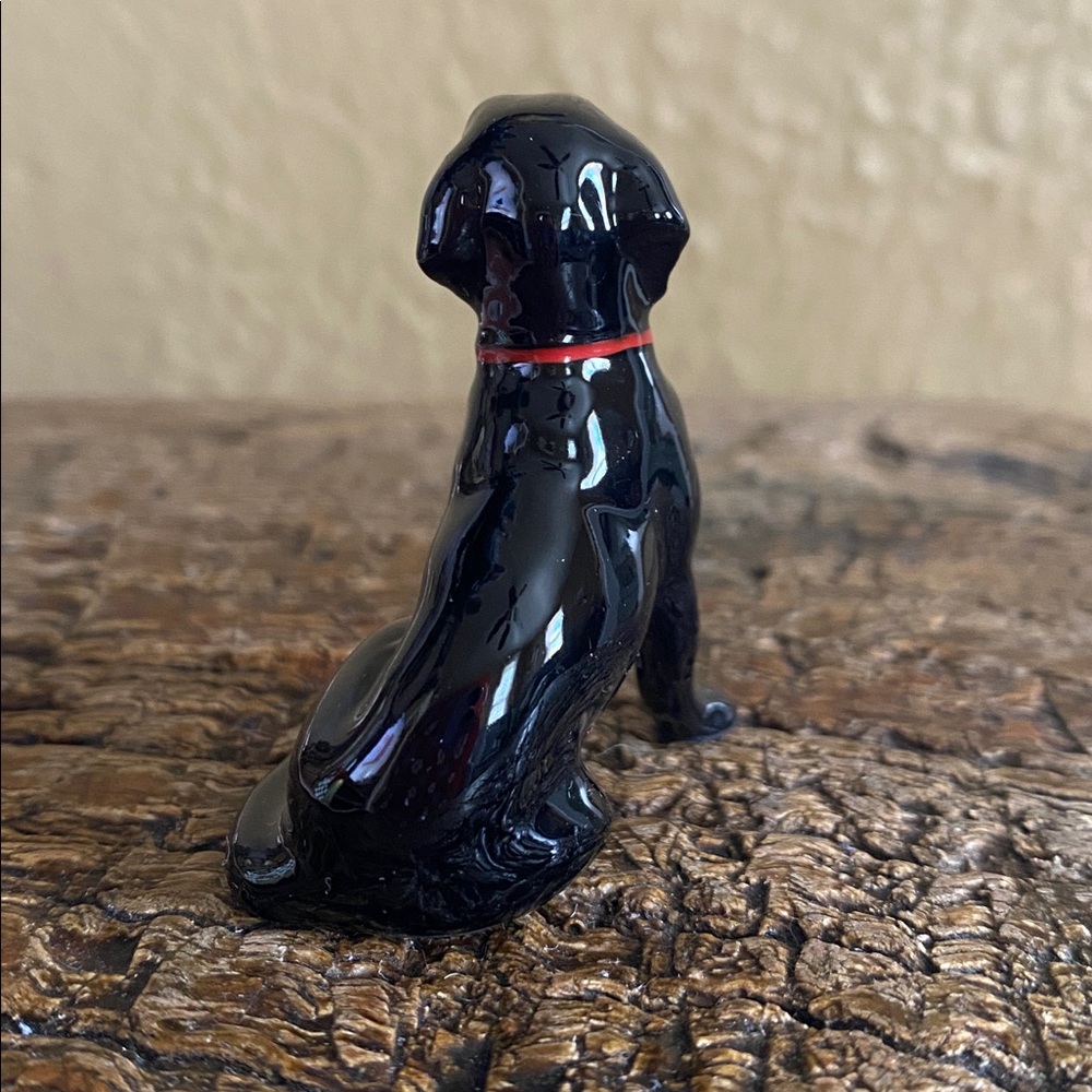 🐕🦺Vintage🐕🦺Black Lab Dog Figurine - Picture 7 of 10